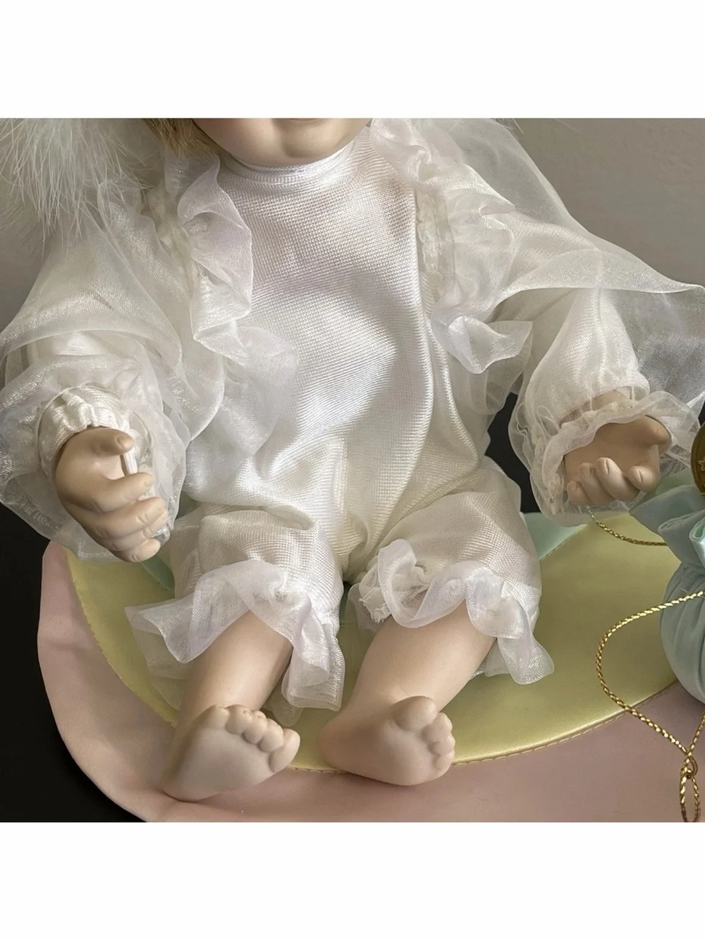 Cindy McClure Porcelain Angel Doll Ashton Drake Heavenly Inspirations Vtg 1993